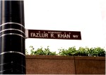 Fazlur R. Khan Way Fazlur R. Khan Way at the Willis Tower in Chicago