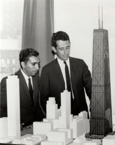 Fazlur Khan and Bruce Graham Fazlur Khan and Bruce Graham at SOM